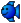 blauer Smilie Fisch
